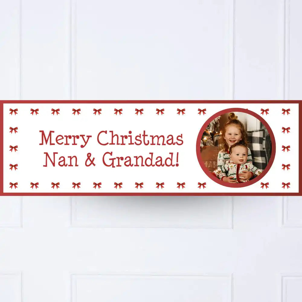 Red Ribbon Personalised Party Banner Personalised Banner