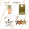 Assorted Metallics Table Set (x8) Owned Brand