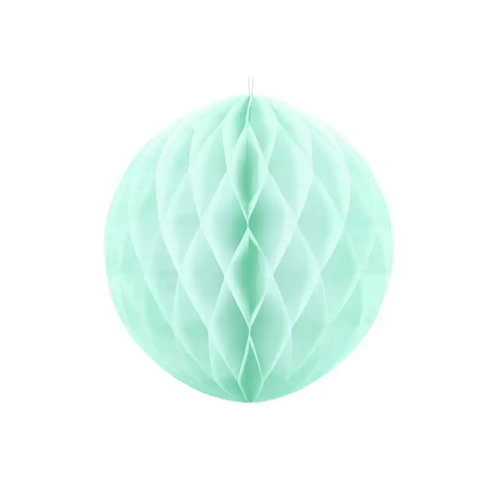 Honeycomb Paper Ball - Mint (20cm) Party Pieces