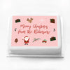 Personalised Photo Cake - Christmas Characters Personalised Cake