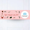 Christmas Characters Personalised Party Banner Yes Personalised Banner