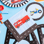 On the Road Party Napkins (x16)