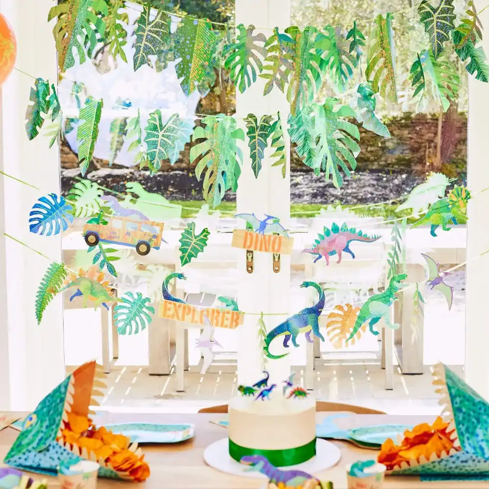 Dino Explorer Party Garlands (x2) Own Brand