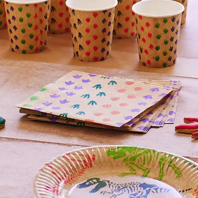 Ecosaurus Paper Party Napkins (x20) Own Brand