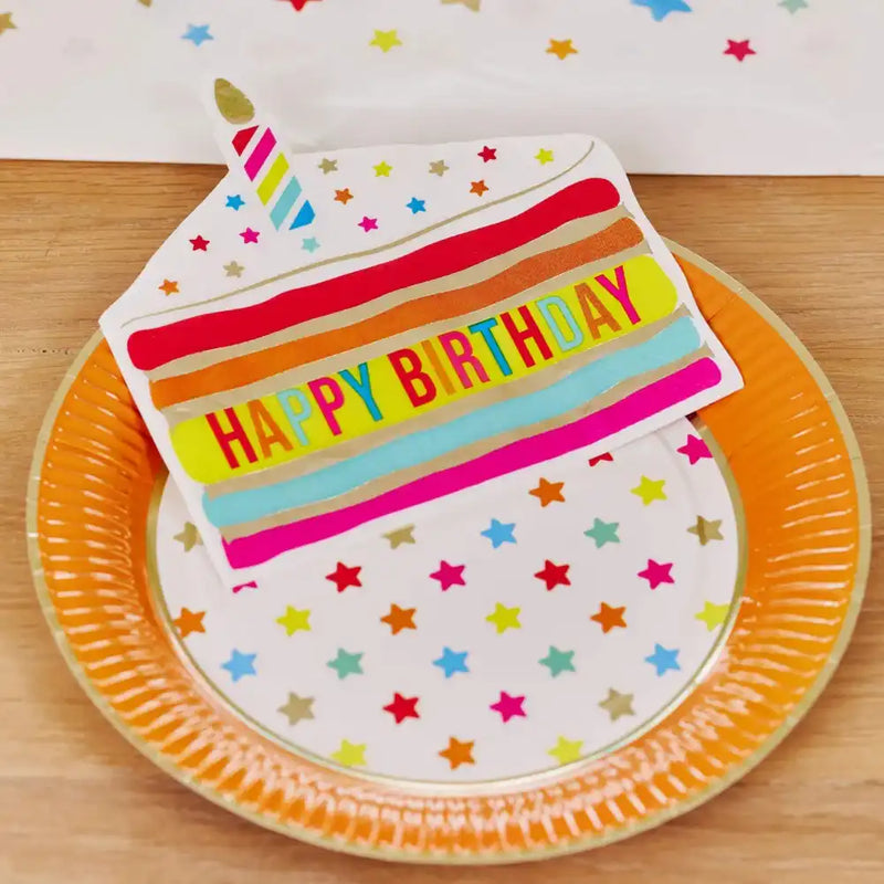 Shooting Star Shaped Party Napkins (x16) Own Brand
