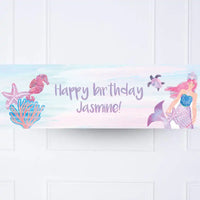 Queen of the Sea Personalised Party Banner Personalised Banner