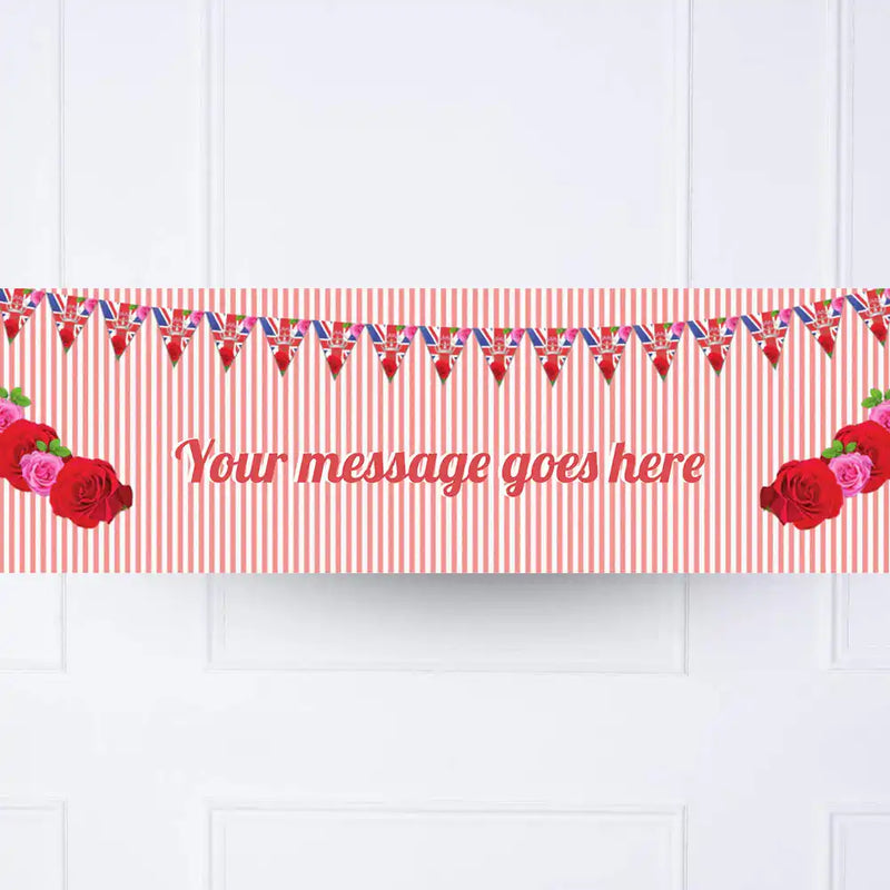 A Great British Party Personalised Banner No Personalised Banner