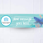 King of the Sea Personalised Party Banner