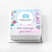 Personalised Photo Cake - Queen of the Sea Photo & Message Small (up to 6 small portions) Personalised Cake