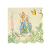 Peter Rabbit In The Garden Large Napkins (x16) Kids Party