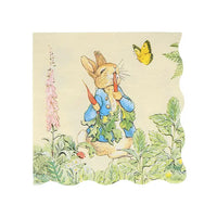 Peter Rabbit In The Garden Large Napkins (x16) Kids Party