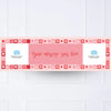 Photo Heart Collage Personalised Party Banner Personalised Banner
