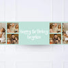 Coloured Collage Personalised Party Banner Personalised Banner