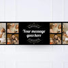 Black Milestone Personalised Party Banner None Personalised Banner
