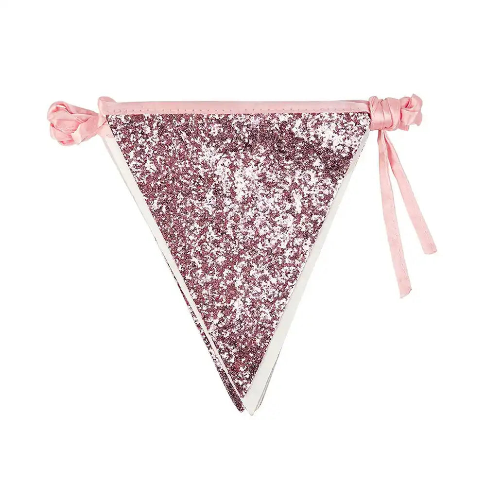 Luxe Pink Glitter Bunting (3m) General Party