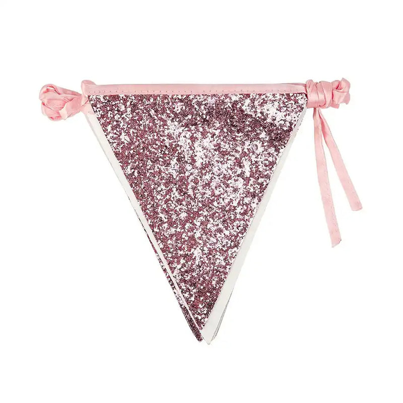 Luxe Pink Glitter Bunting (3m) General Party
