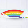 Rainbow Personalised Party Banner Personalised Banner
