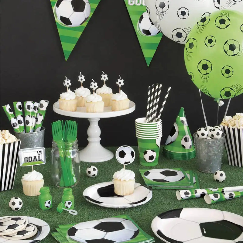 Football Party Horns (x6) Kids Party