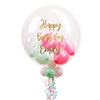 Personalised Bubble Balloon in a Box – Marshmallow Personalised Balloons