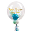Personalised Bubble Balloon in a Box – Sea Foam Personalised Balloons