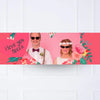 Floral Heart Personalised Party Banner Personalised Banner