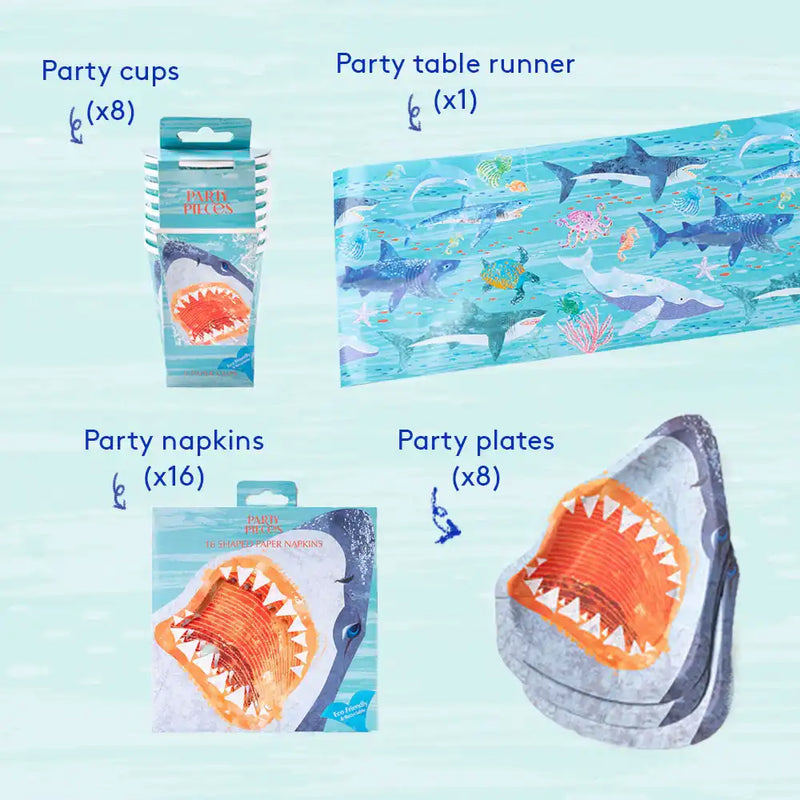 King of the Sea Table Set (x8) Owned Brand
