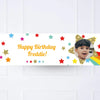 Shooting Star Badge Personalised Party Banner Personalised Banner