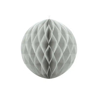 Honeycomb Paper Ball - Grey Medium (30cm) General Party