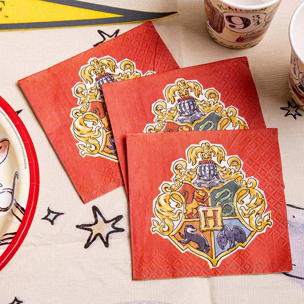 Harry Potter Beverage Party Napkins (x16) Kids Party