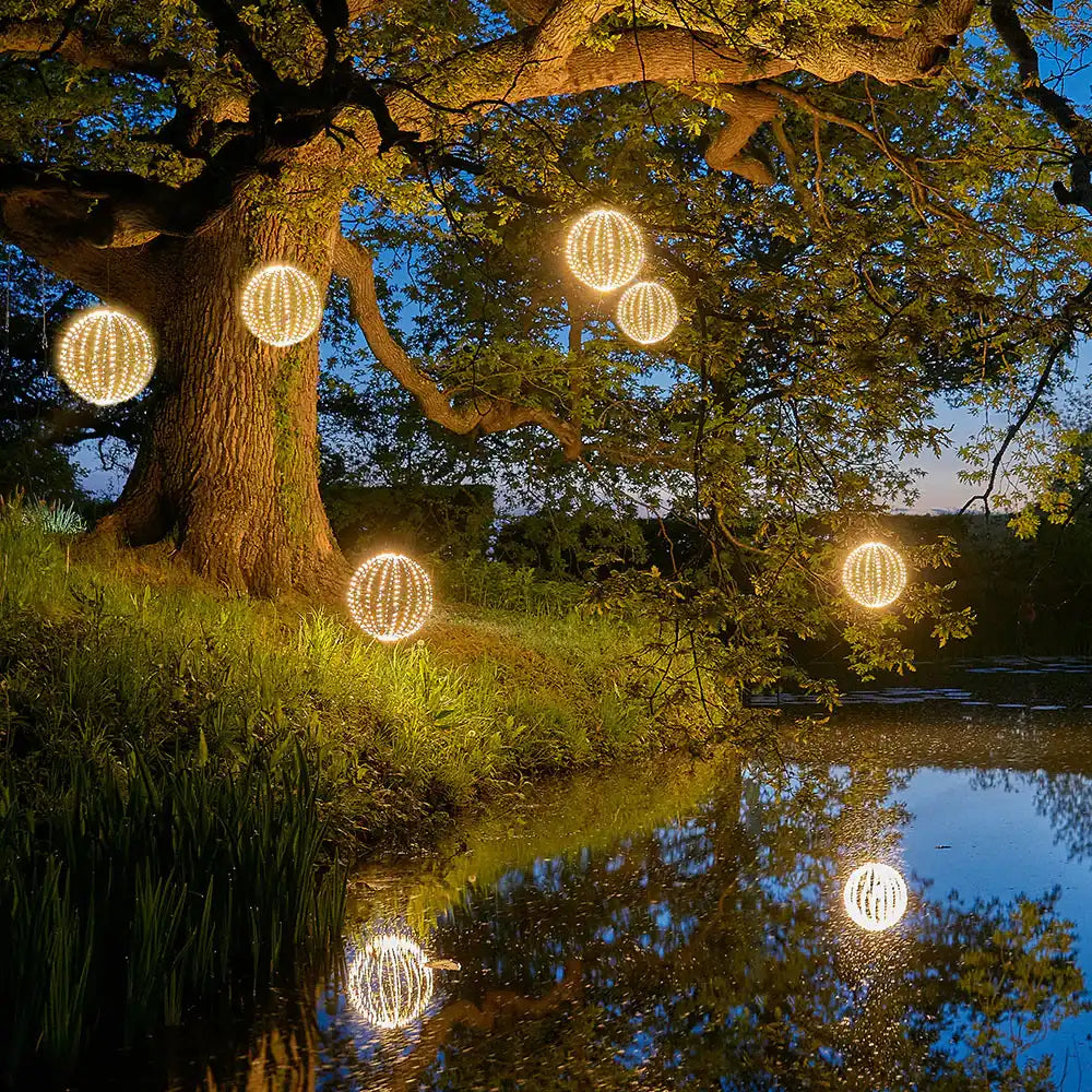 Solar Sphere Outdoor Light Summer