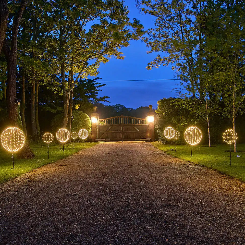 Solar Sphere Outdoor Light Summer