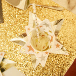 Metallic Gold Glitter Table Runner