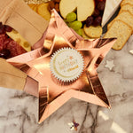 Assorted Metallics - Star Shaped Paper Party Plates (x8)
