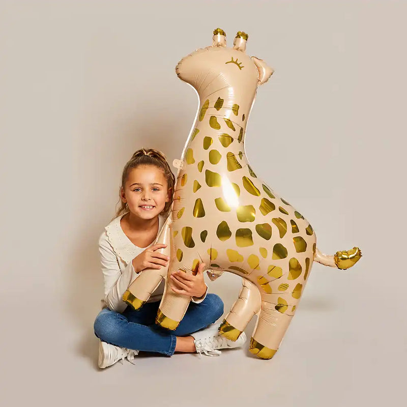 Supershape Giraffe Foil Balloon Kids Party