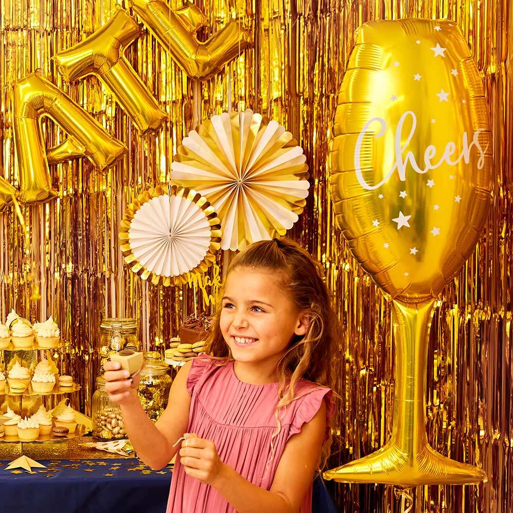 Supershape Glass Foil Balloon Christmas 2024