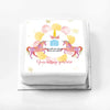 Personalised Photo Cake - Unicorn Fairy Princess Small (up to 6 small portions) Personalised Cake
