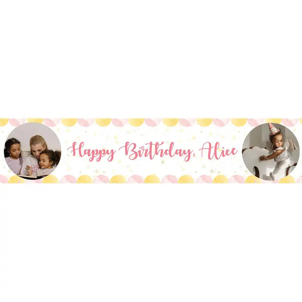 Personalised Unicorn Fairy Princess Table Runner Personalised Runner