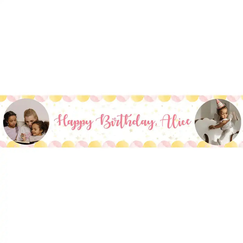 Personalised Unicorn Fairy Princess Table Runner Personalised Runner