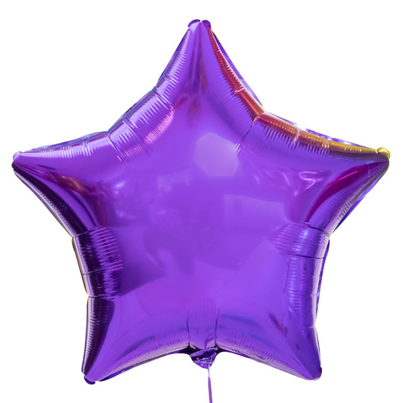 Deluxe Personalised Balloon Bunch - 50th Birthday Rainbow