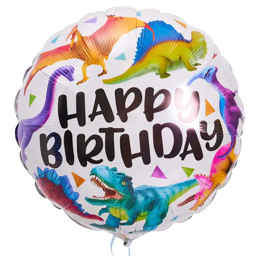 Deluxe Personalised Balloon Bunch - 9th Birthday Blue Personalised Balloons