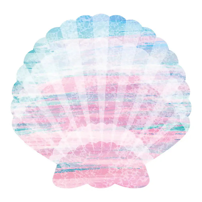 Queen of the Sea Shell Shaped Paper Plates (x8) Own Brand