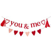 You & Me Bunting With Tassels (x2) Valentine's Day