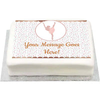 Personalised Photo Cake - Ballet Personalised Cake