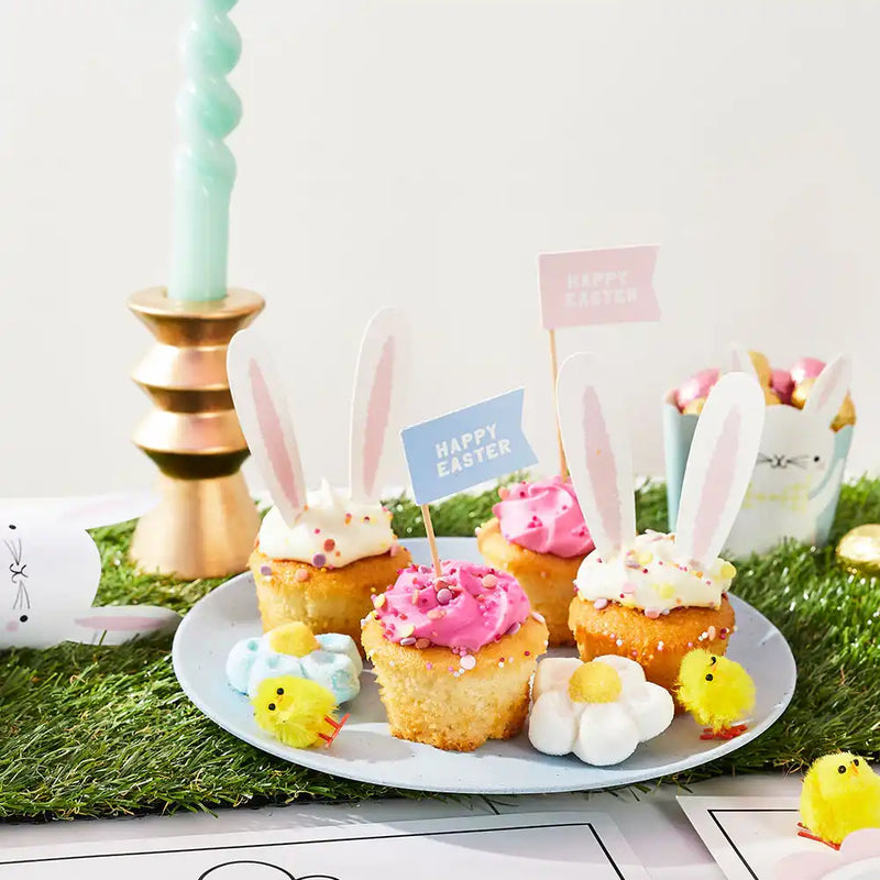 Easter Bunny Food Picks (x12) Easter