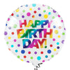 COPY EXAMPLEof Personalised Inflated Balloon Bouquet - 60th Birthday Pink Personalised Balloons