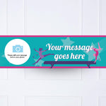 Gymnastics Personalised Party Banner