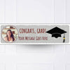 Graduation Cap Personalised Party Banner Yes Personalised Banner