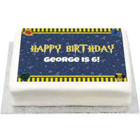 Personalised Photo Cake - Wizard Magic No Personalised Cake