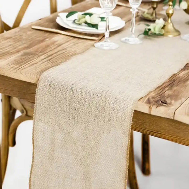 Hessian Table Runner (5m) General Party