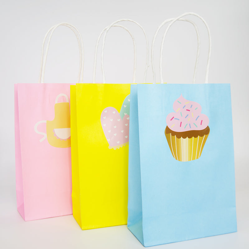 Little Bakers Party Bag & Stickers Set (x12)